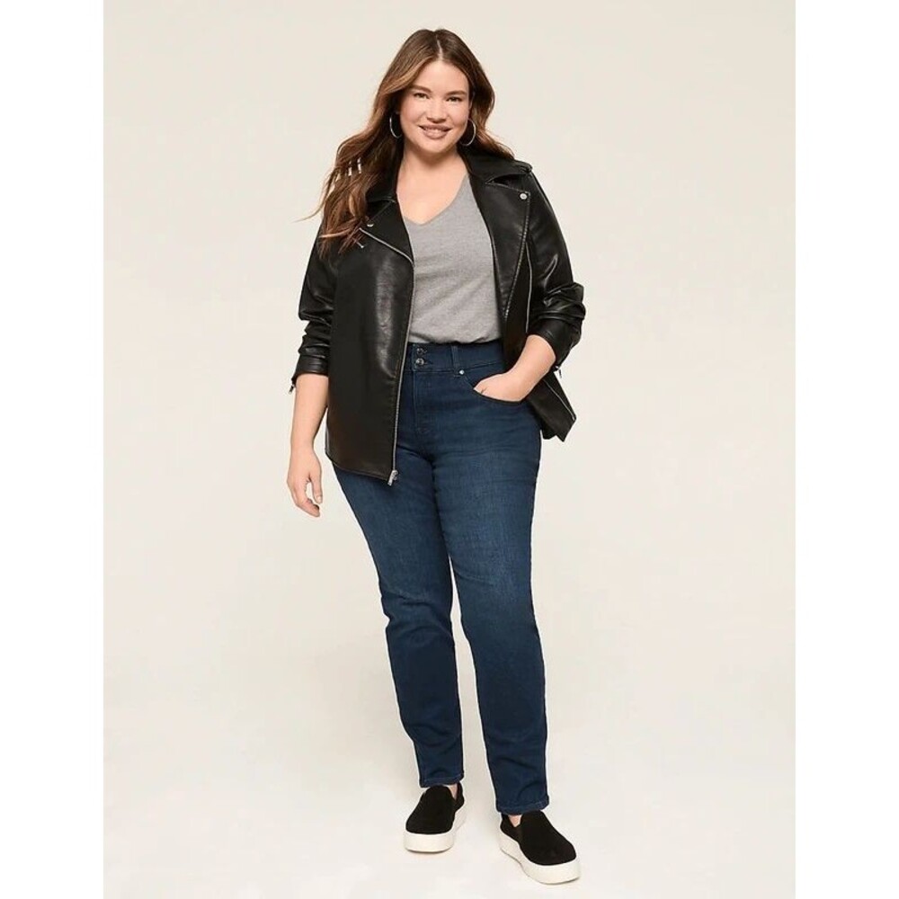 NWT Lane Bryant Tighter Tummy Straight Jeans – Size 14S